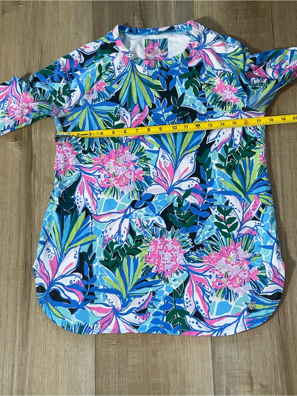 Lilly Pulitzer Women’s Luxletic Blythe Floral Pullover Size Medium - Picture 5 of 7